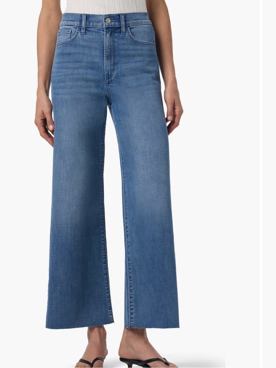 Joe's Jeans Denim - Joe’s Wide Leg Raw Hem Jean size 29